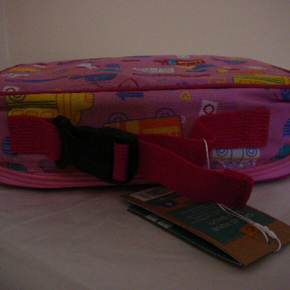 Lone Cone Girls Pink Hot Air Balloon Unicorn Car Fire Truck Std Lunch Box-NEW - Picture 4 of 5